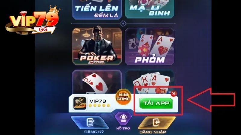 Cập nhật link tải app Vip79 không bị chặn